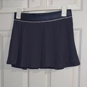 Nike Navy Pleated Skort
